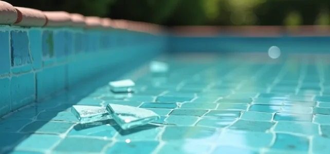 Verre cassé dans la piscine : causes, dangers et solutions pour l’enlever efficacement Verre cassé dans la piscine : causes, dangers et solutions pour l’enlever efficacement
